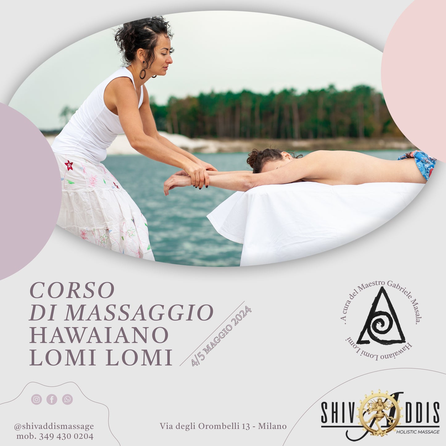 Corso Massaggio Hawaiano Lomi Lomi - ShivAddis Holistic Massage
